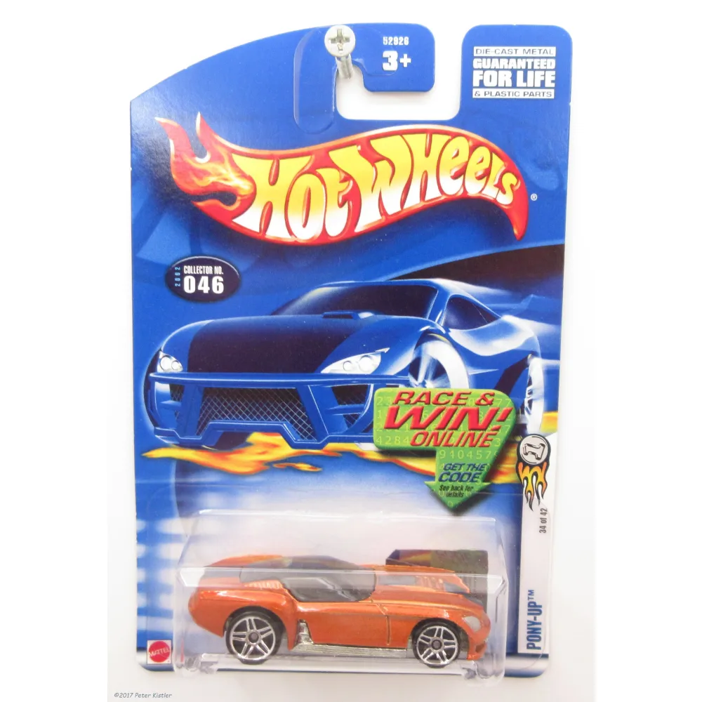 Pony-Up — 52926 — Metalflake Orange