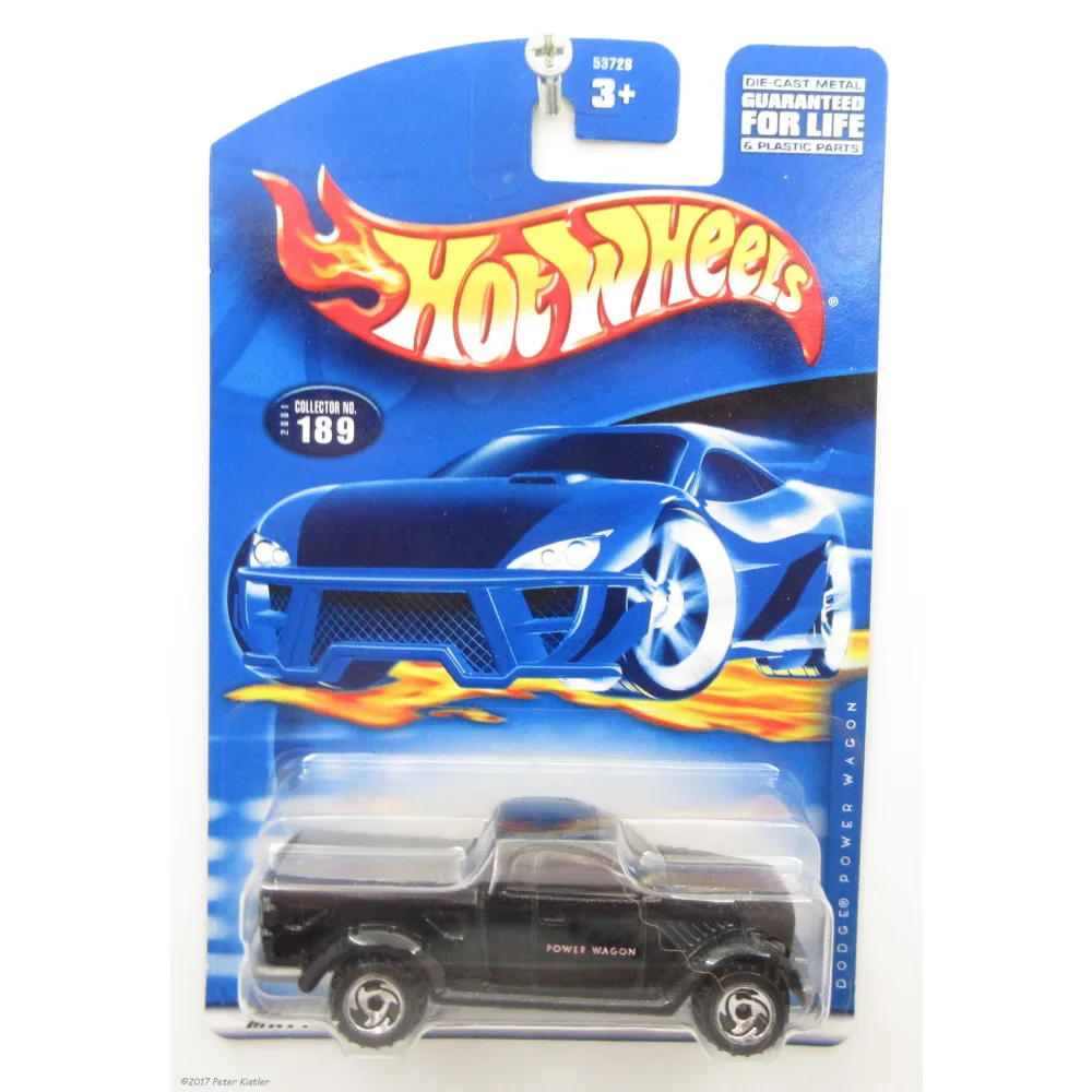 Dodge Power Wagon — 53728 — Metallic Black