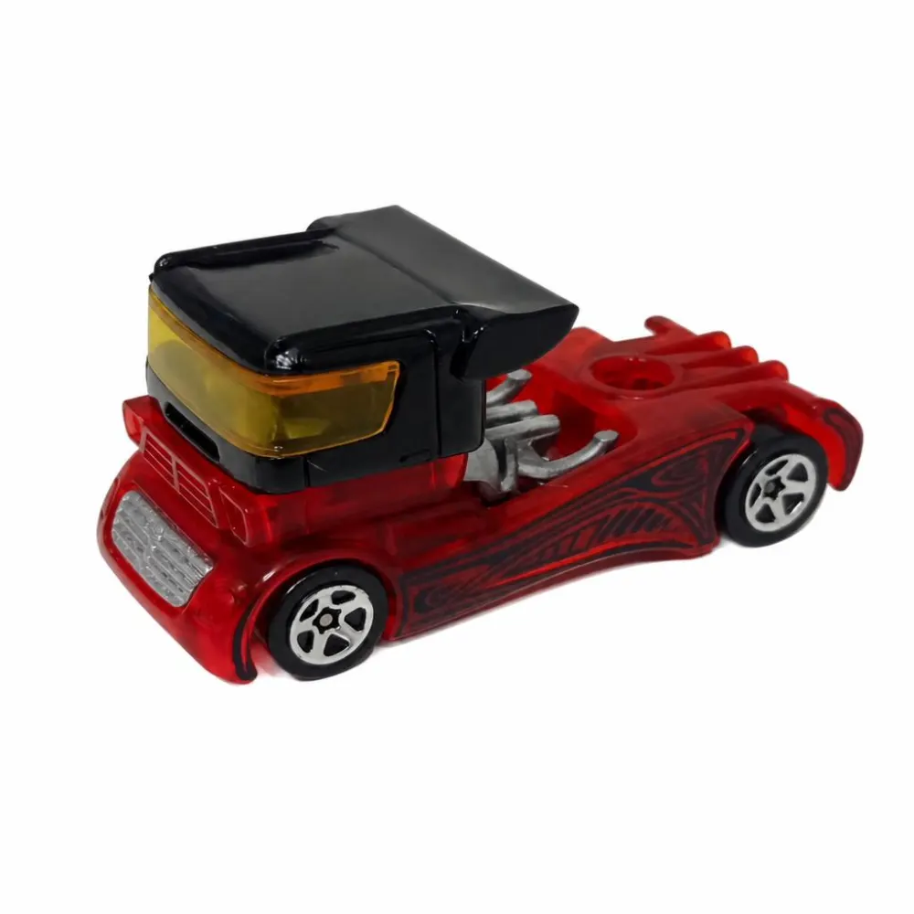 Semi-Fast — 53764 — Transparent Red & Black — imagem 2