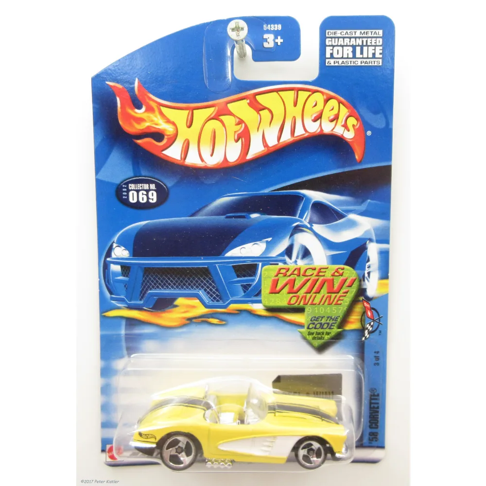 '58 Corvette — 54339 — Yellow