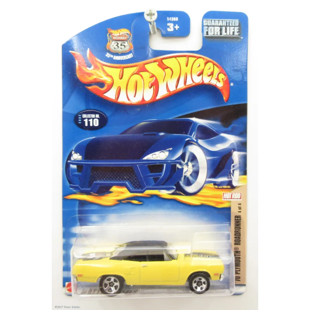 '70 Plymouth Roadrunner — 54368 — Yellow