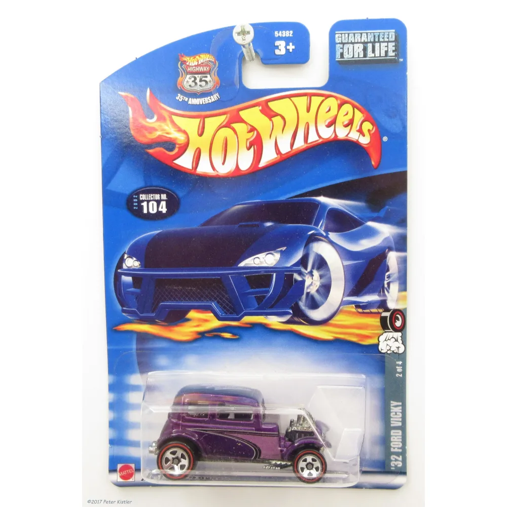 Classic '32 Ford Vicky — 54382 — Metalflake Purple