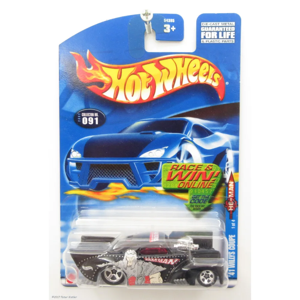 Jeep '41 Willys Coupe — 54385 — Black