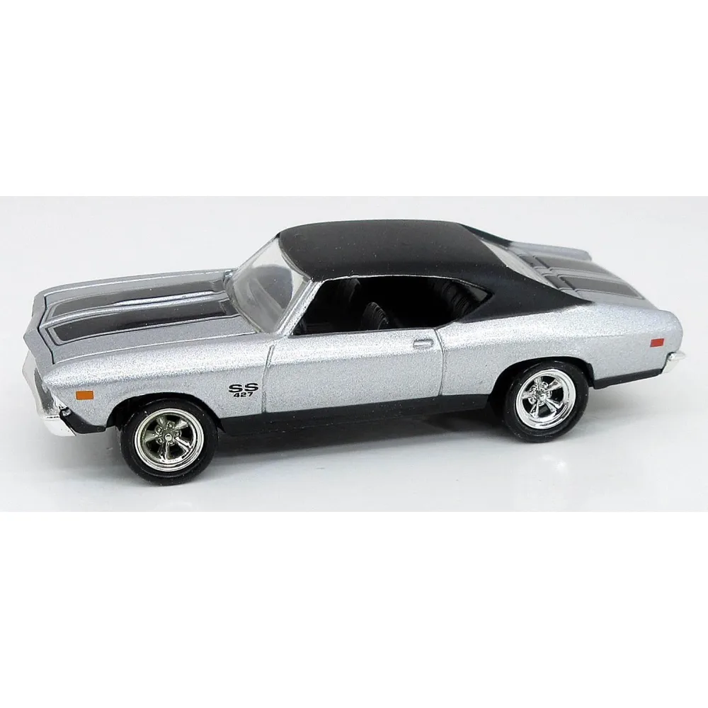 1969 Chevelle — 54541 — Silver w/ Black Roof — imagem 2