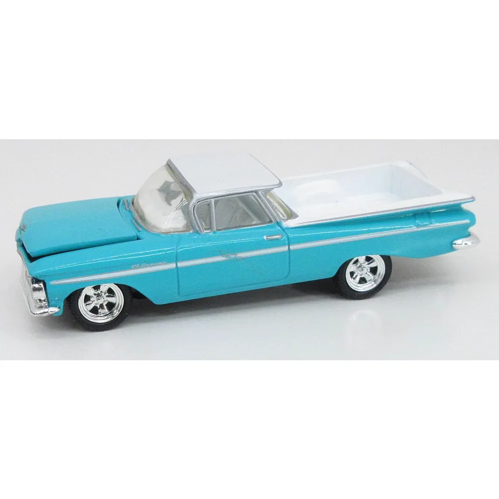 '59 Chevrolet El Camino — 54542 — Turquoise & White — imagem 2