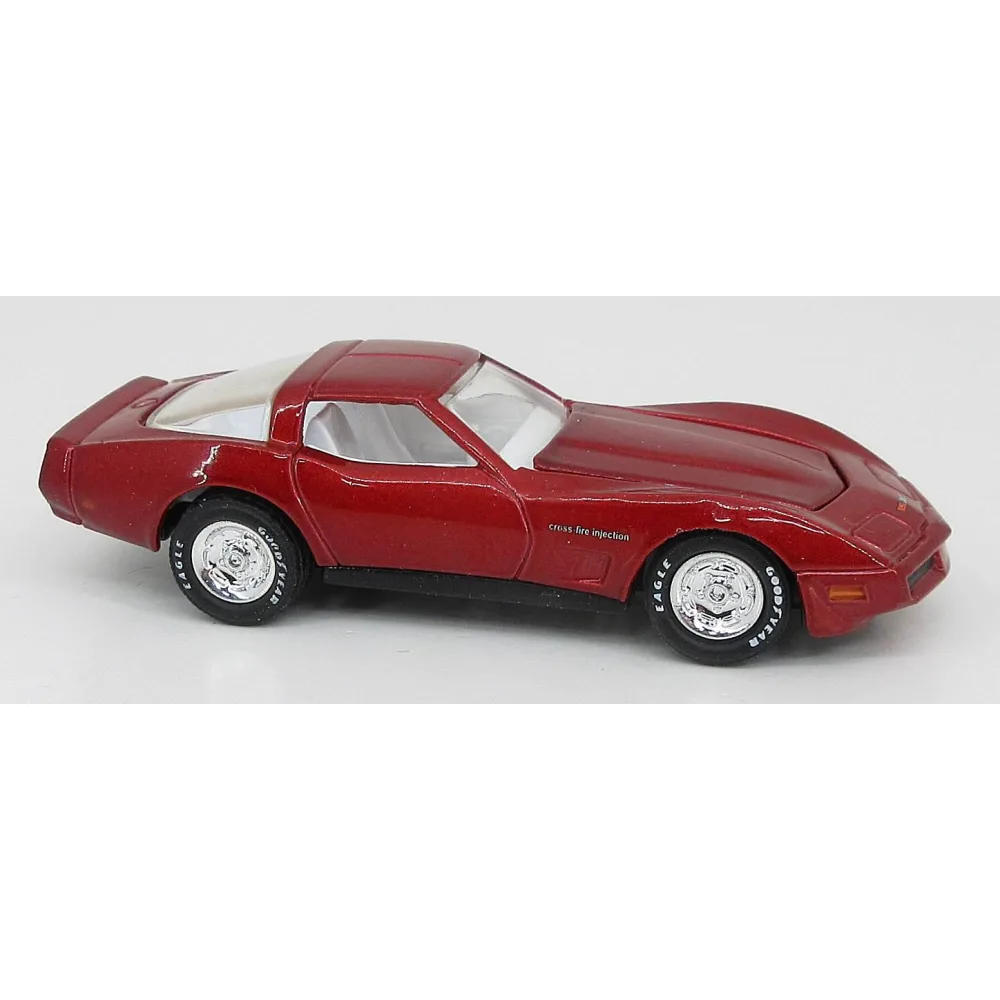 1982 Corvette — 54547 — Metallic Dark Red