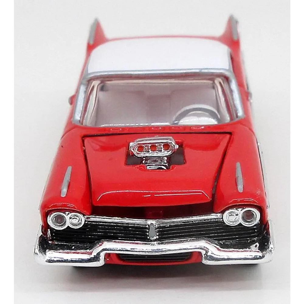 1957 Plymouth Fury — 54663 — Red w/ White Rof — imagem 2