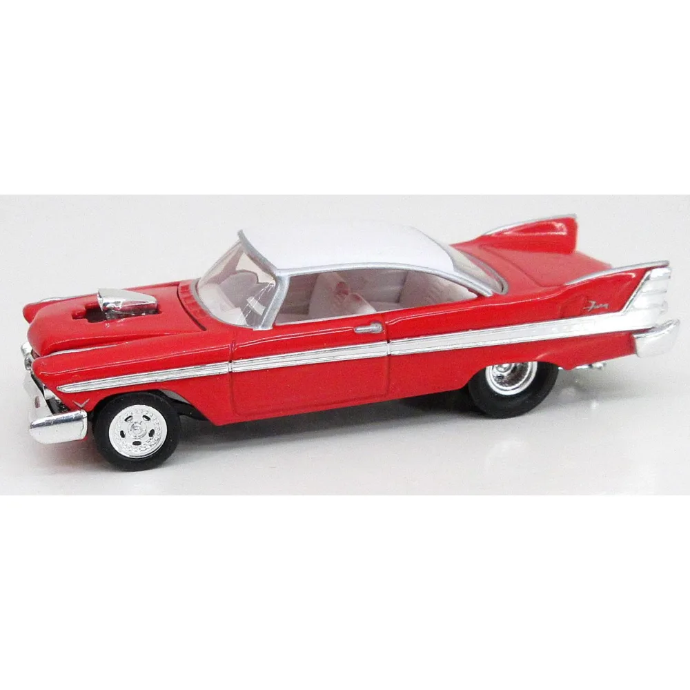 1957 Plymouth Fury — 54663 — Red w/ White Rof — imagem 3