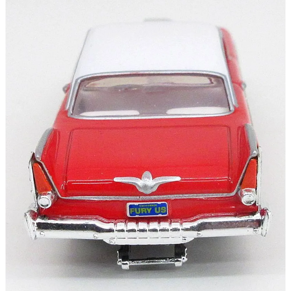 1957 Plymouth Fury — 54663 — Red w/ White Rof — imagem 4