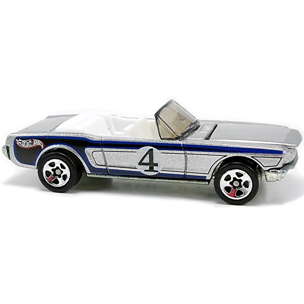 '65 Mustang Convertible — 55032 — Silver