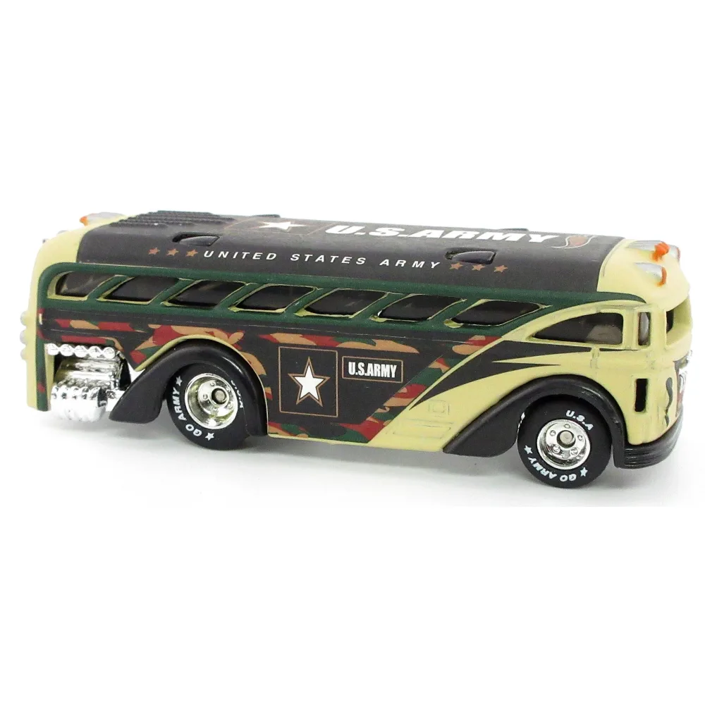 Surfin' School Bus — 55920 — Flat Dark Green & Beige