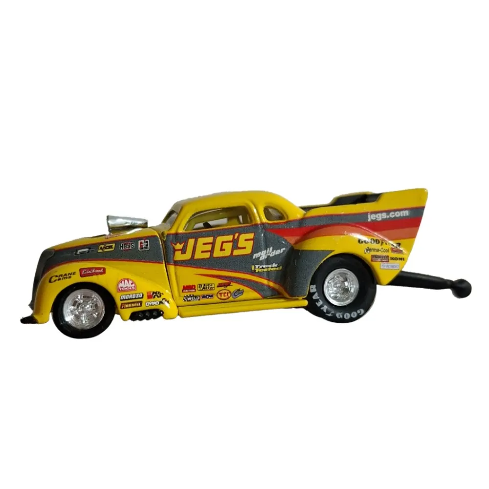 '37 Pro Mod Chevy — 56053 — Yellow & Silver