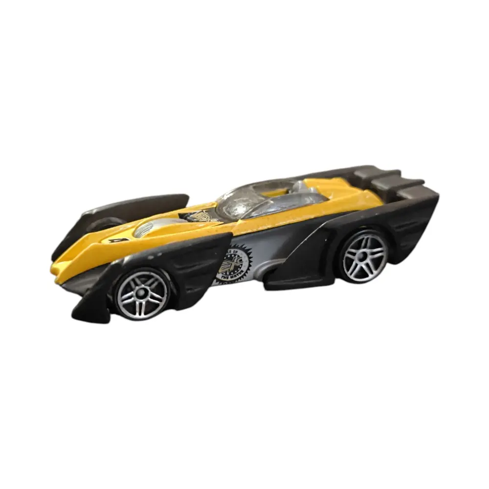 Shredster — 56139 — Metalflake yellow & Flat Black fenders