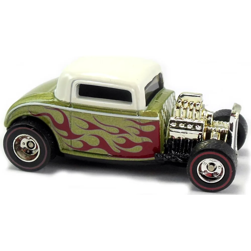 '32 Ford — 56499 — Metalflake Light Olive Green with White top — imagem 2