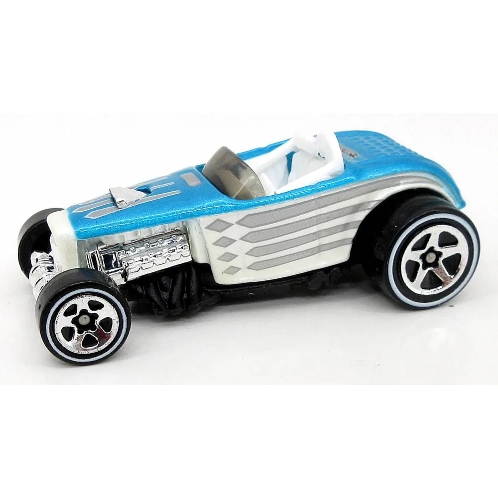 Deuce Roadster — 56502 — Metalflake Aqua & Pearl White — imagem 3