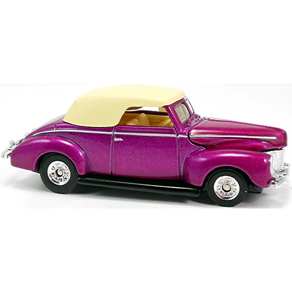 '40 Ford Convertible (1999) — 56571 — Magenta & Tan Roof
