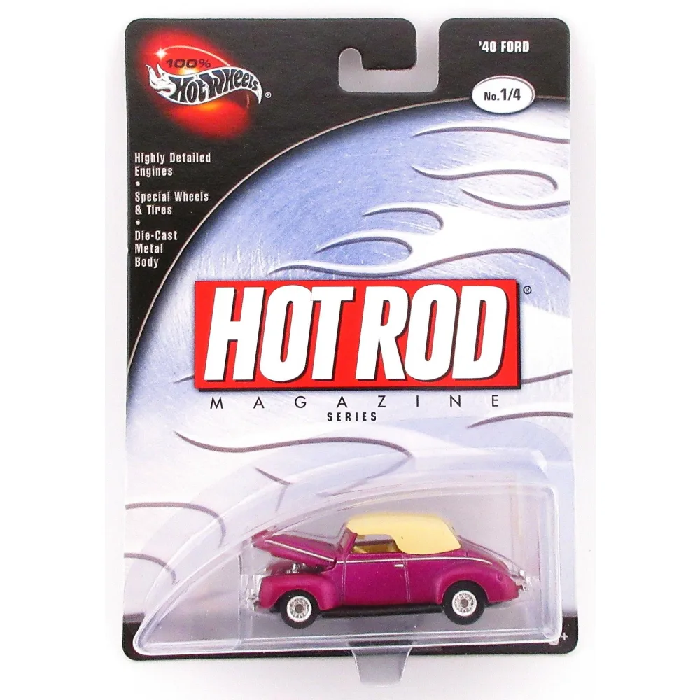 '40 Ford Convertible (1999) — 56571 — Magenta & Tan Roof — imagem 2