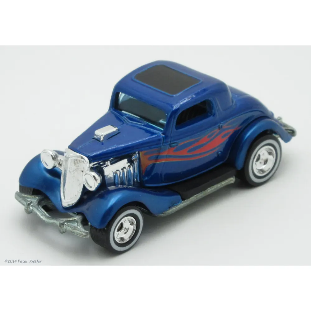 '34 Ford Coupe — 56572 — Metalflake Blue