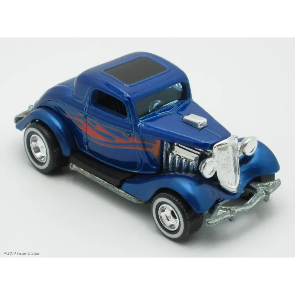 '34 Ford Coupe — 56572 — Metalflake Blue — imagem 3