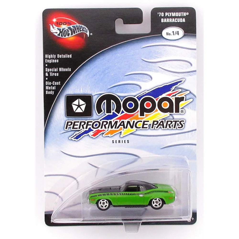 '70 Plymouth Barracuda — 56583 — Metallic Lime Green & Black — imagem 2