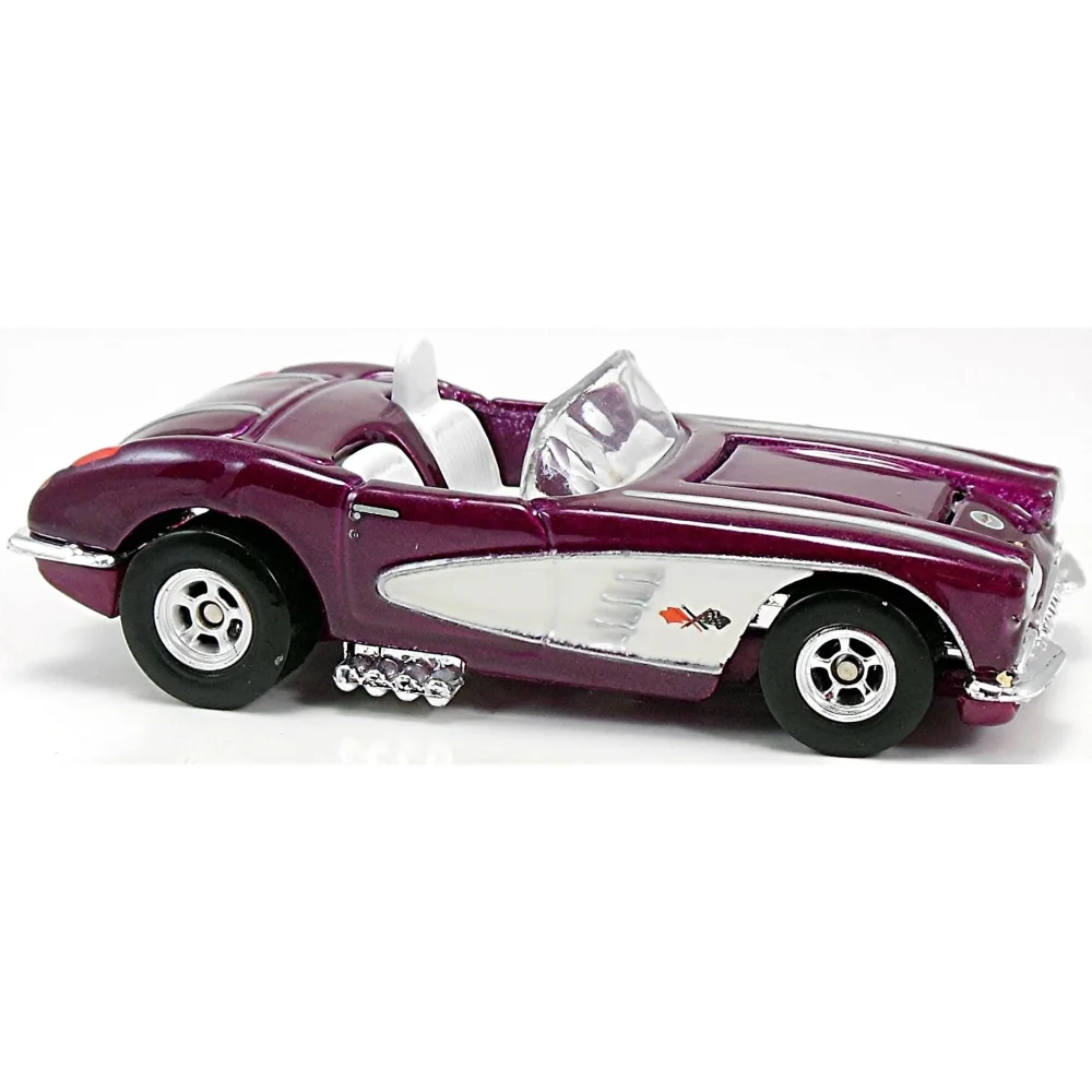 '58 Corvette Coupe — 56593 — Magenta