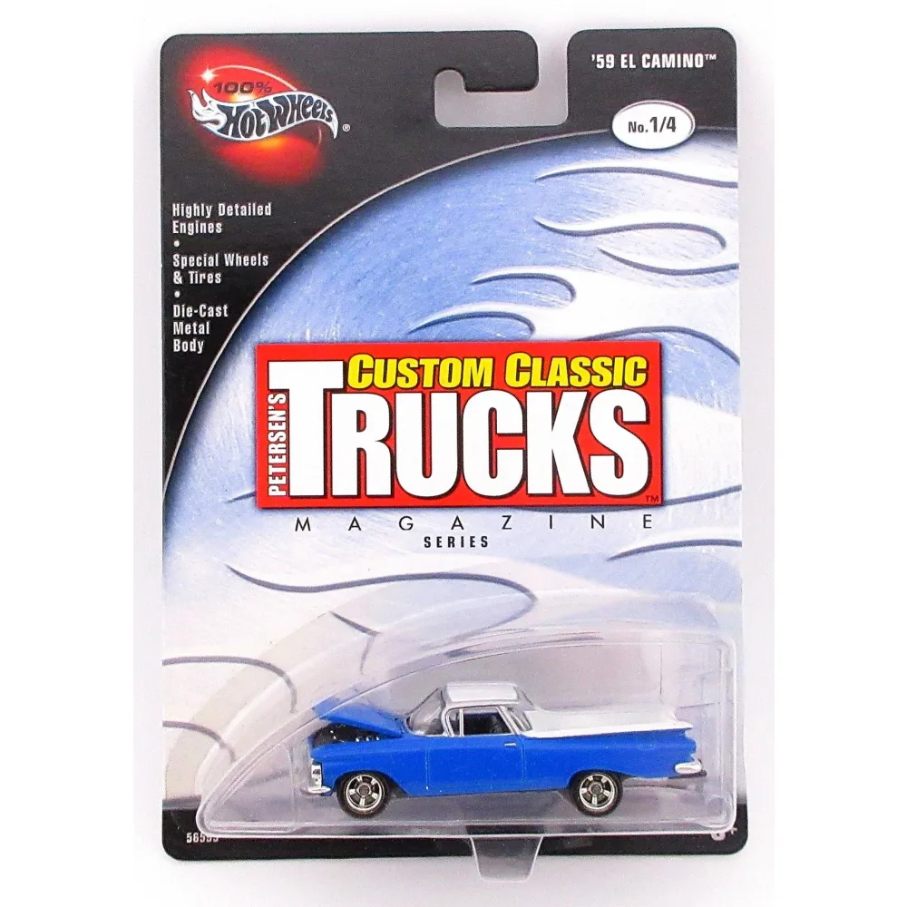 '59 Chevrolet El Camino — 56595 — Blue & White