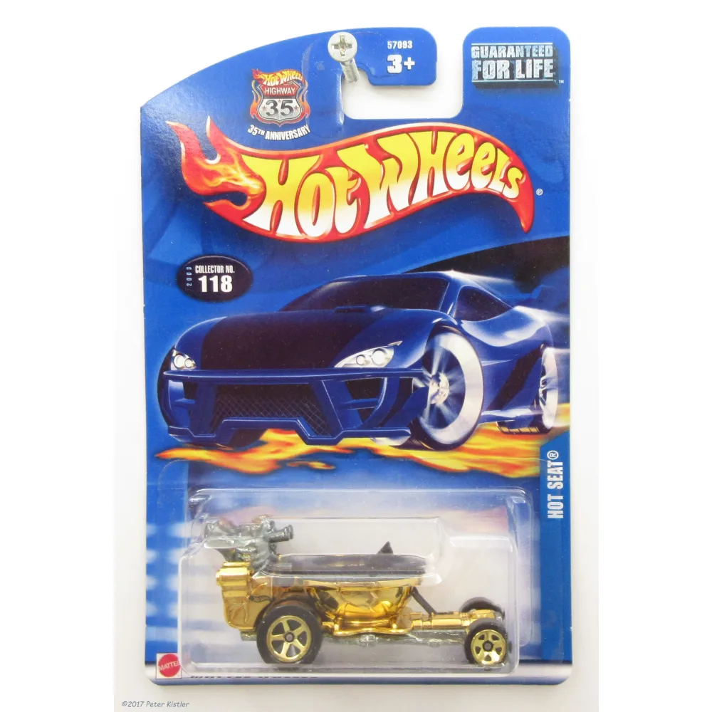 Hot Seat — 57093 — Gold Chrome