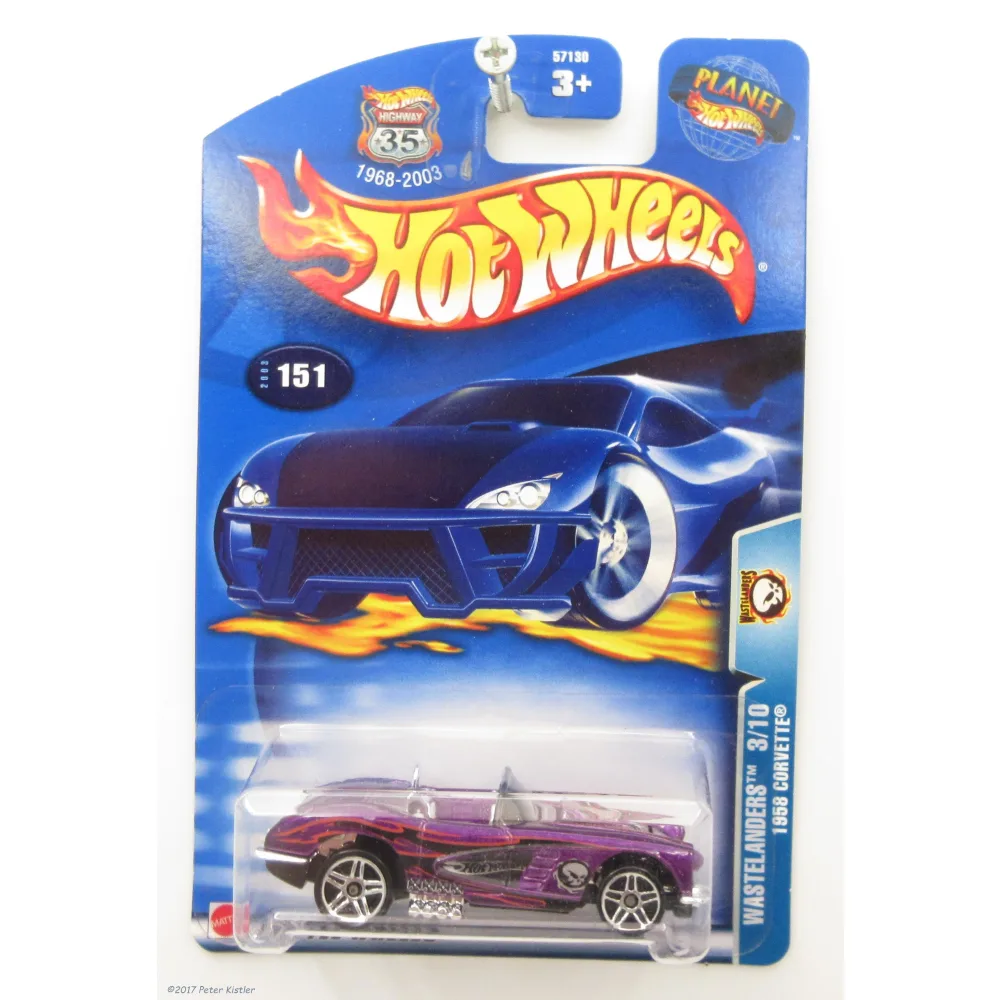 1958 Corvette — 57130 — Metallic Purple — imagem 2