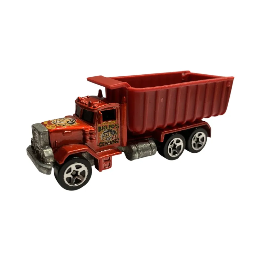 Peterbilt Dump Truck — 57147 — Metalflake Maroon
