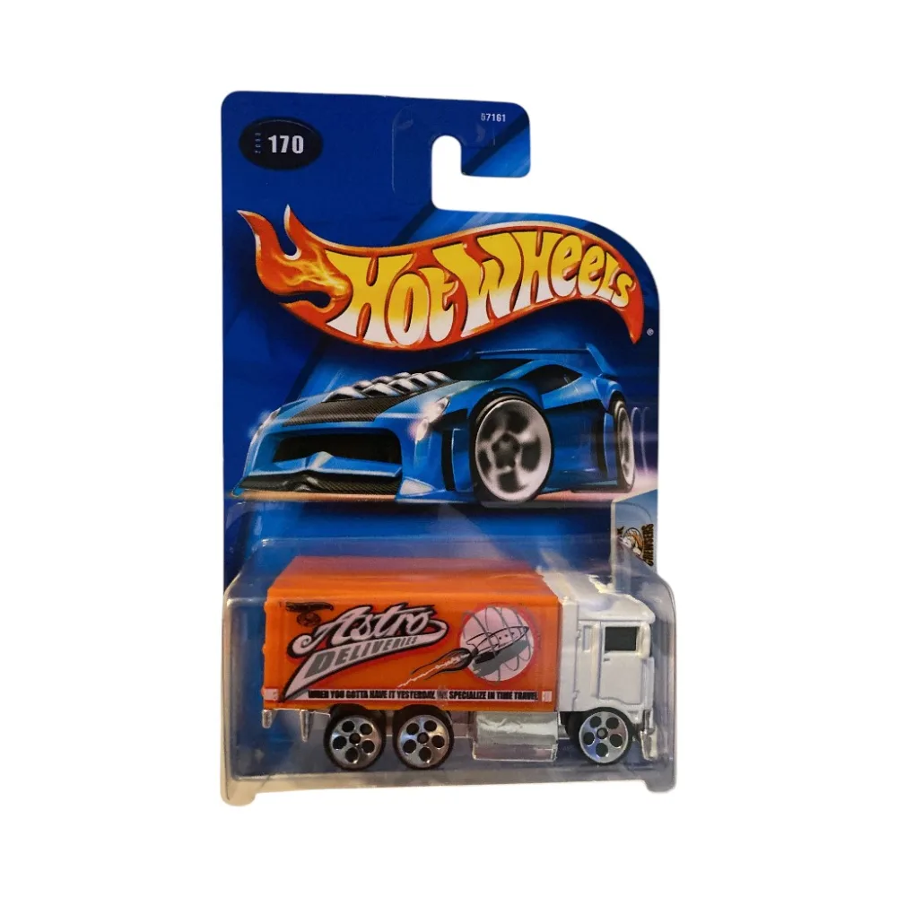 Hiway Hauler — 57161 — White with Orange cargo box — imagem 2