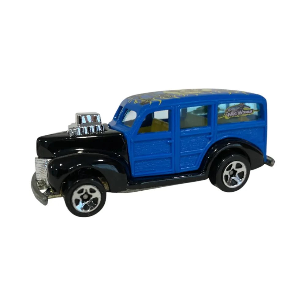 '40 Woody — 57194 — Blue w/ Black fenders