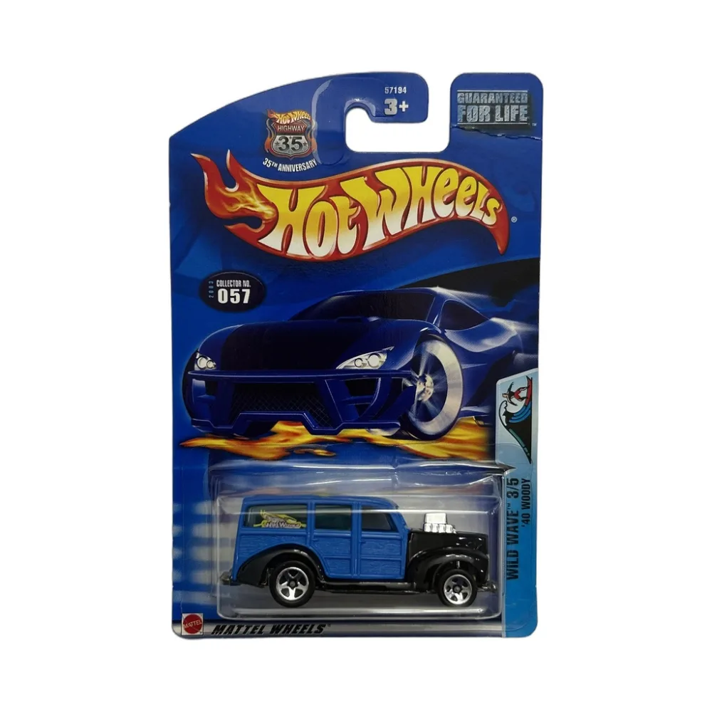 '40 Woody — 57194 — Blue w/ Black fenders — imagem 2