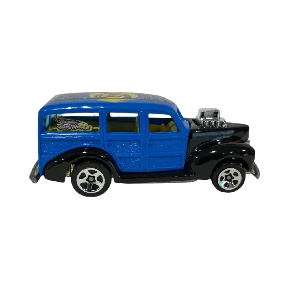 '40 Woody — 57194 — Blue w/ Black fenders — imagem 3
