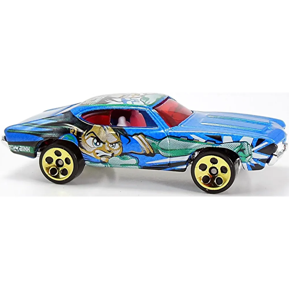 Olds 442 W-30 — 57211 — Blue