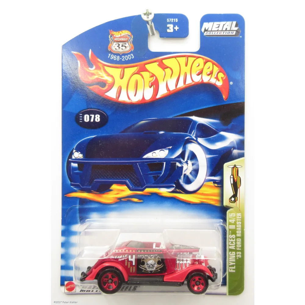 '33 Ford Roadster — 57215 — Metallic Red