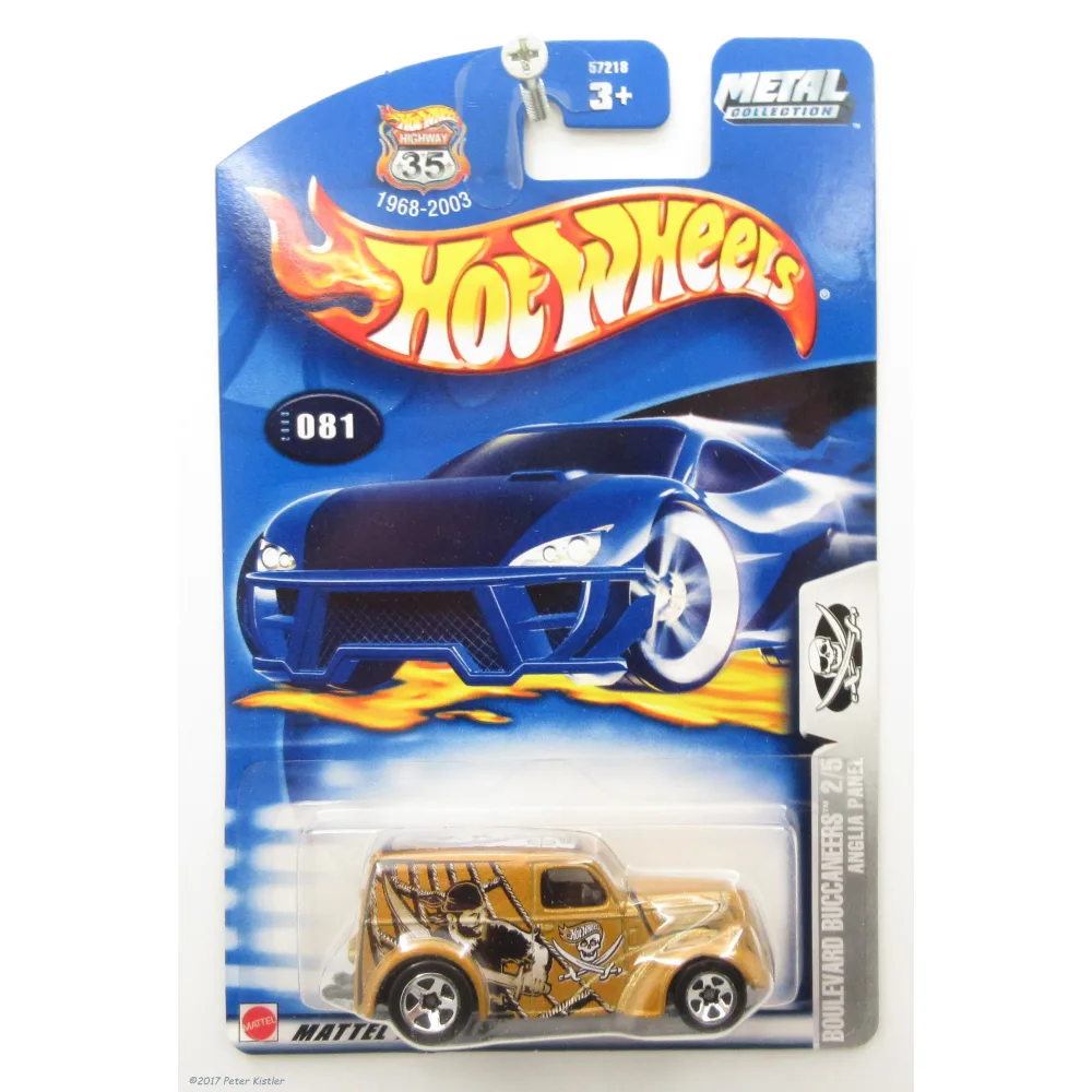 Anglia Panel Truck — 57218 — Metalflake Gold