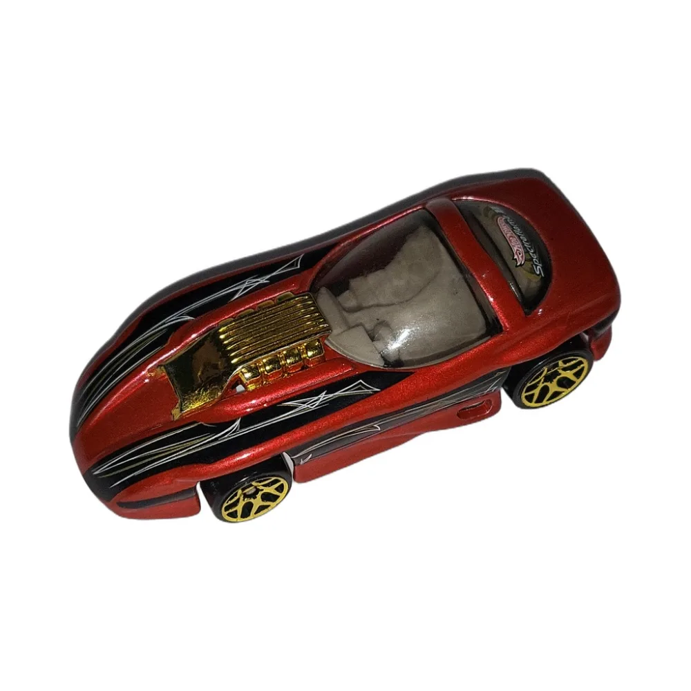 Silhouette II — 57246 — Metalflake Red - Chrome Gold Engine — imagem 3