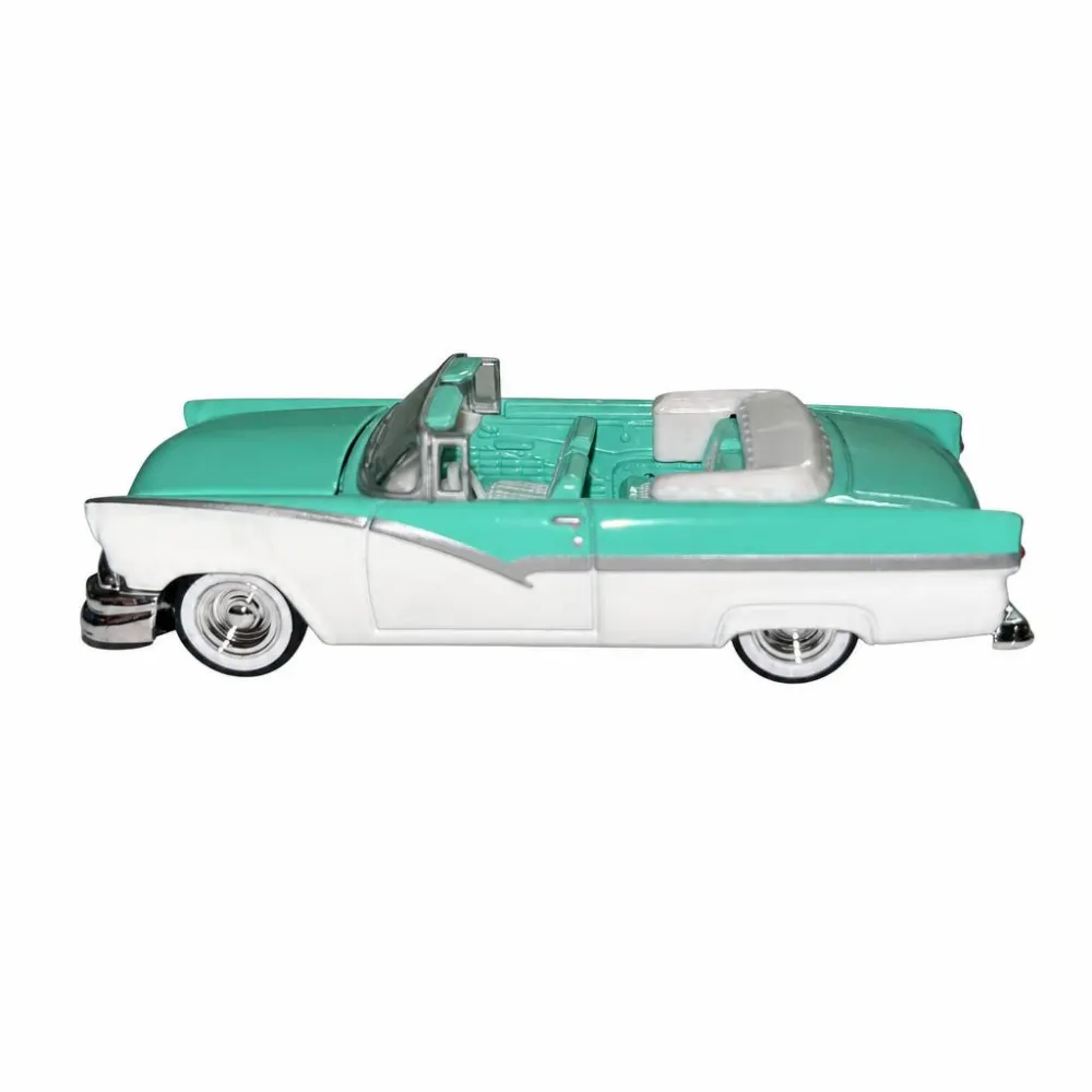 '56 Ford Fairline Convertible — 57258 — Mint Green & White