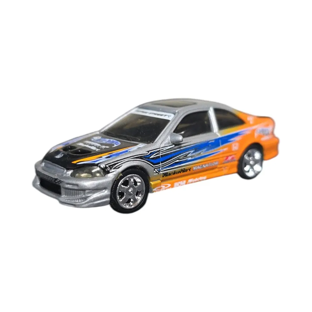 Honda Civic Si — 57288 — Silver & Orange — imagem 2