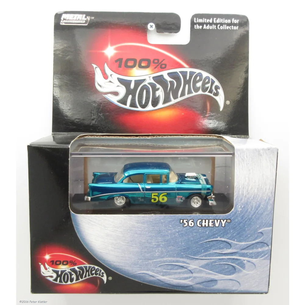 '56 Chevy 210 Sedan — 57350 — Spectraflame Aqua