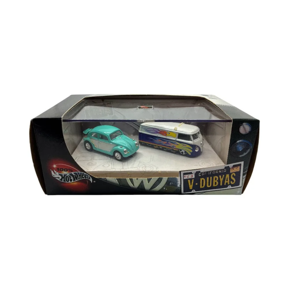 Volkswagen Microbus Panel — 57375 — White & Blue