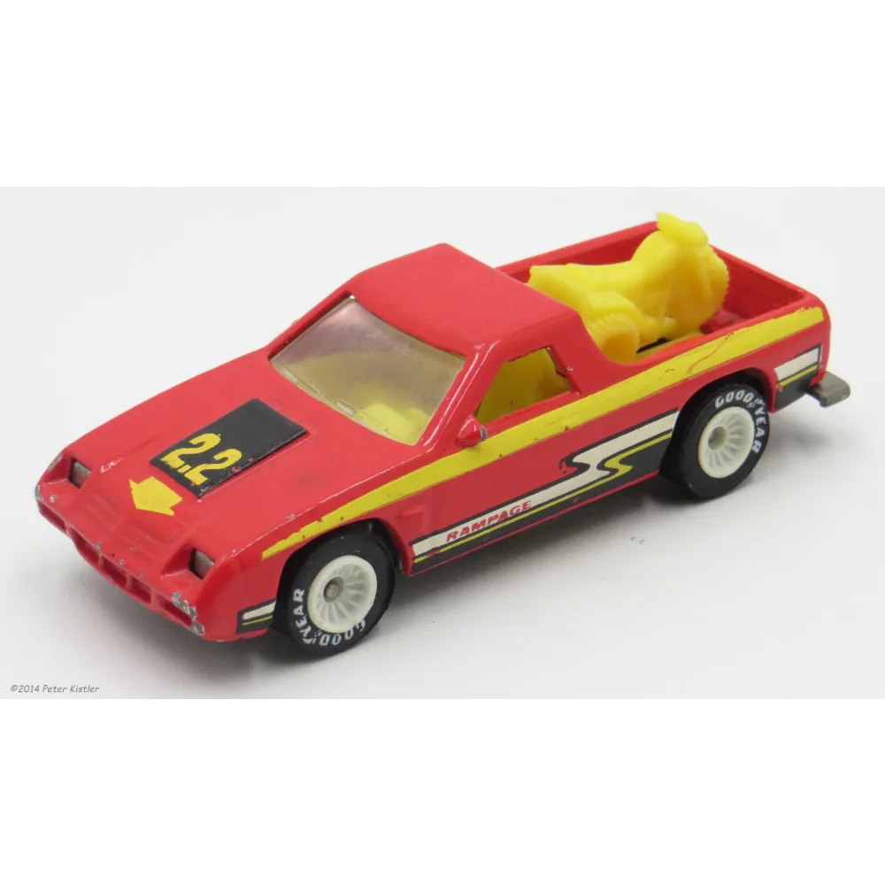 Dodge Rampage — 5903 — Red (WhiteTires)