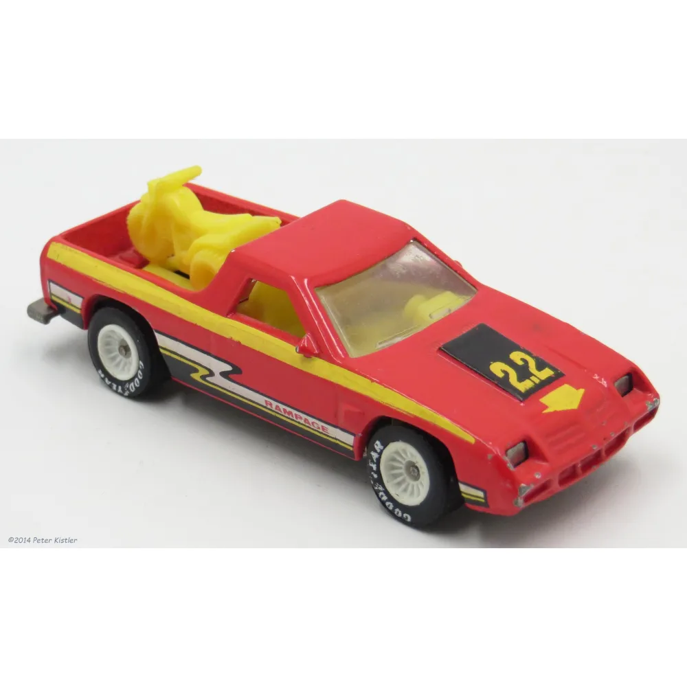 Dodge Rampage — 5903 — Red (WhiteTires) — imagem 3