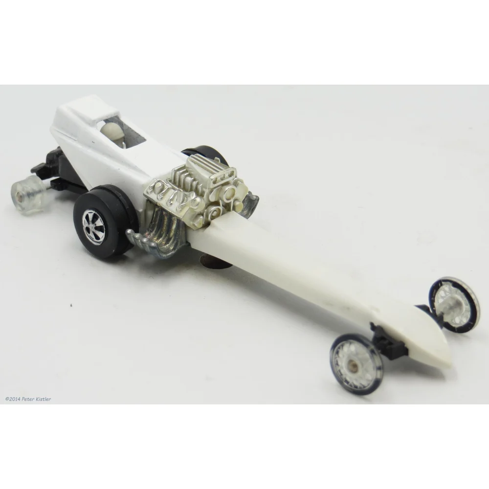 Snake Rail Dragster — 5951 — Enamel White
