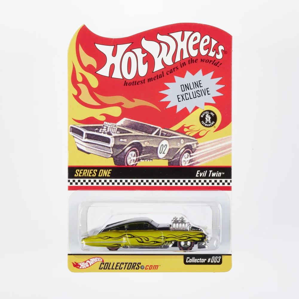 Evil Twin — 85508 — Metalflake Lime Yellow w/ Black Top — imagem 2