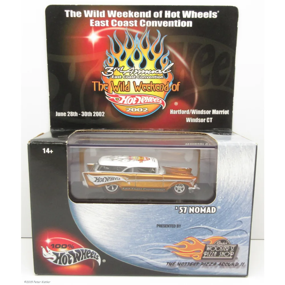 '57 Nomad — 85558 — Spectraflame Orange & White — imagem 2