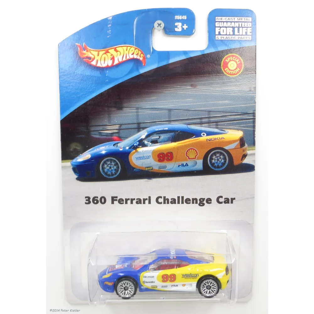 360 Ferrari Challenge Car — 85645 — Blue & Yellow