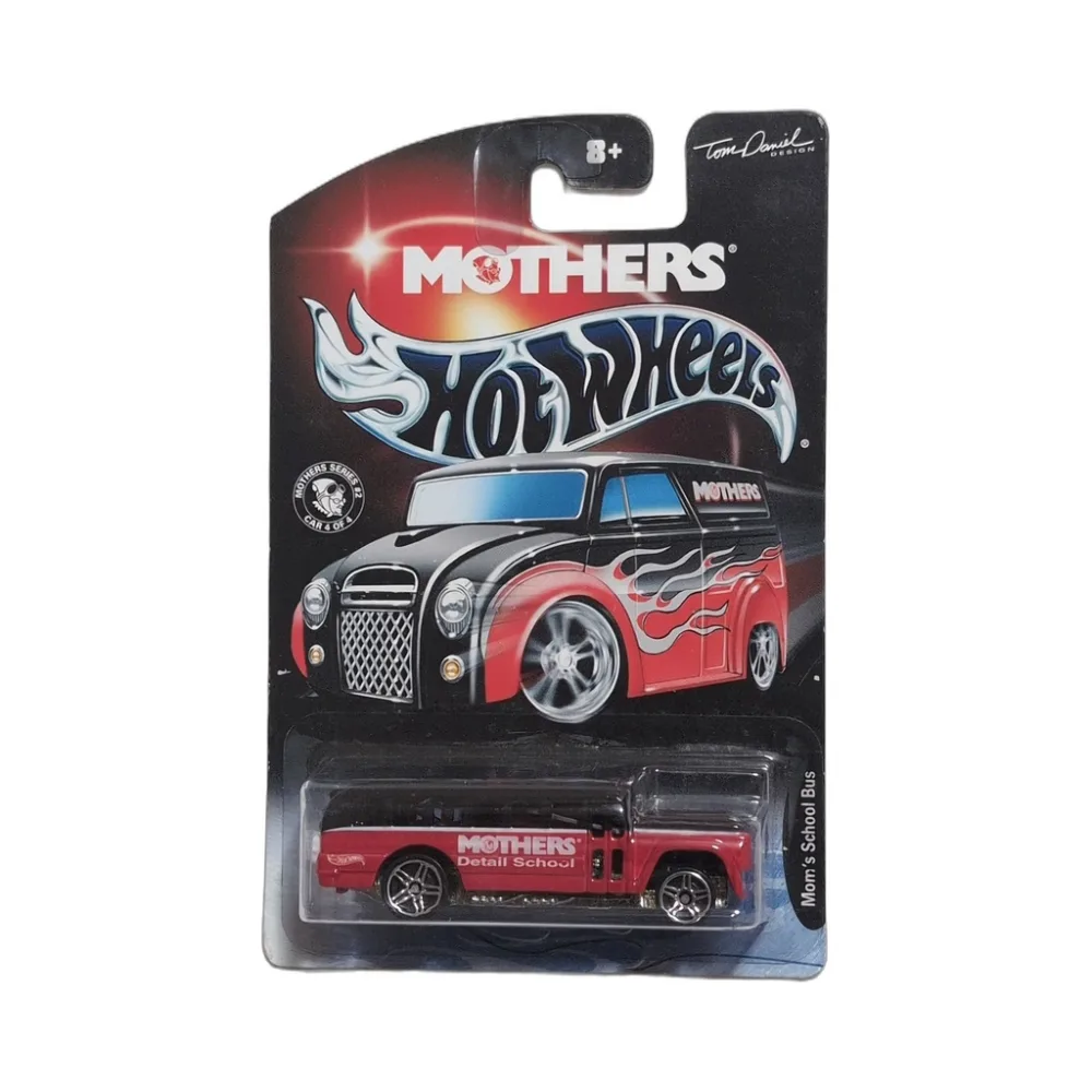 Mom's School Bus — 85686 — Red & Black