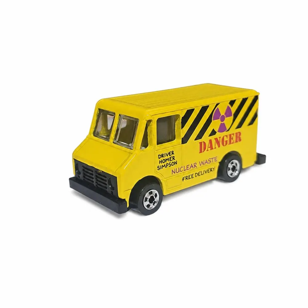 Homer's Nuclear Waste Van — 9114 — Enamel Yellow