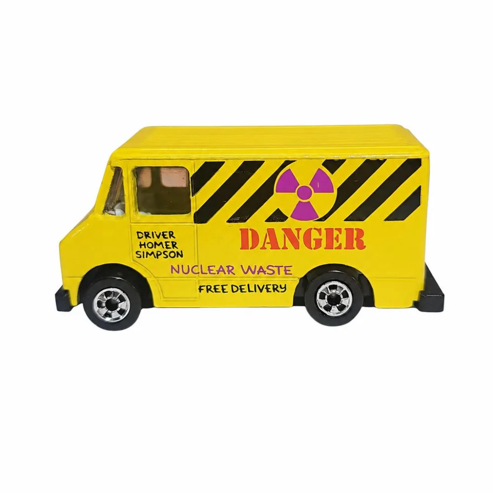 Homer's Nuclear Waste Van — 9114 — Enamel Yellow — imagem 3